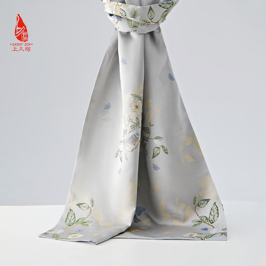 SAINTJOY/宋锦双面长巾 照花梢月   SCS23013 商品图1