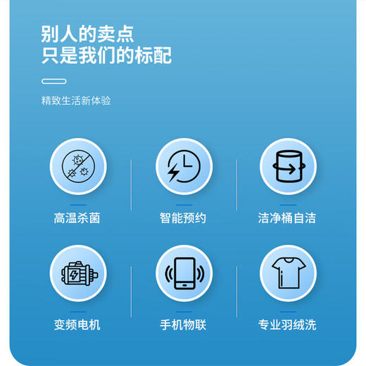 海尔海尔10公斤投币洗衣机原装滚筒洗衣机手机扫码支付商用 商品图1