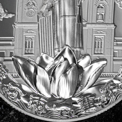 【发行价】圆明园十二生肖兽首-蛇首60克银章 商品图7