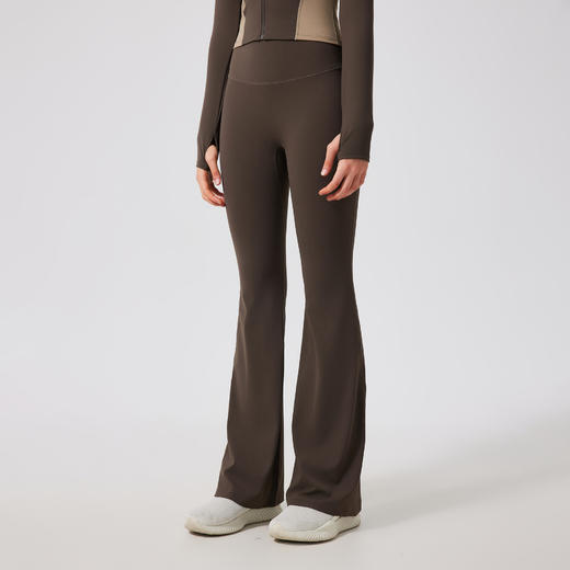 跃牌【禅语梵心】高腰蜜桃提臀双磨裸感瑜伽裤女运动速干紧身裤YCK2891 商品图3