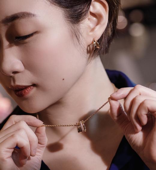 LHWINDSOR温莎珠宝 聆听自然叶子耳环小众设计 商品图2