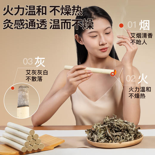 老李说艾1.9cm粗纯艾条 商品图2