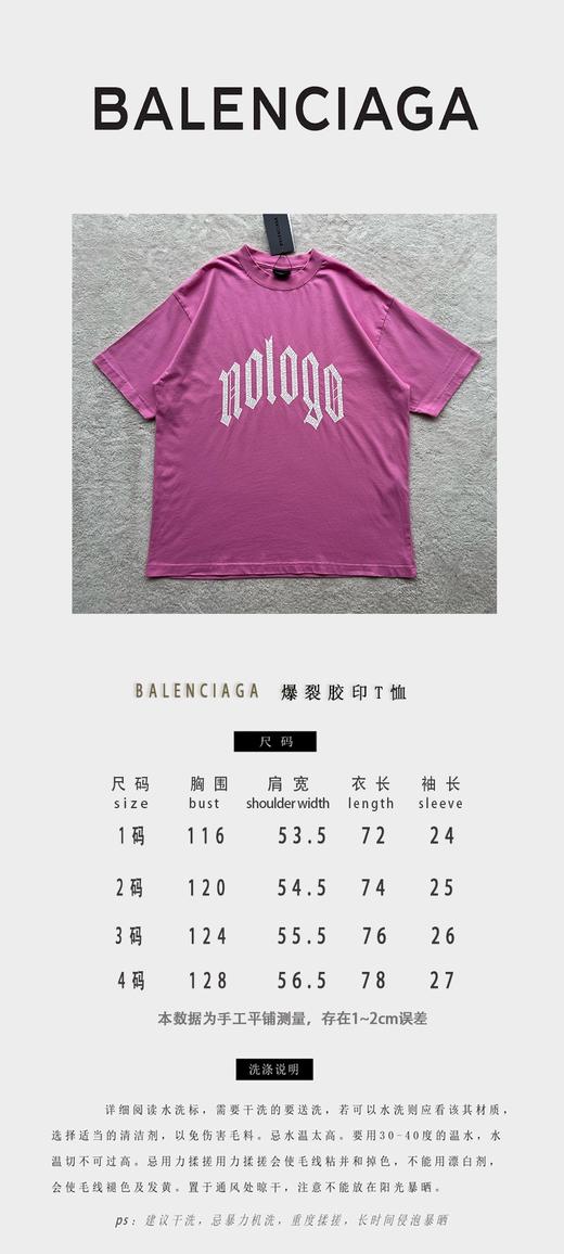 B家 早秋新款 印花字母图案T恤短袖（JN） 商品图5