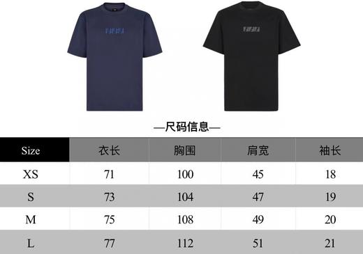 F家 长粒F刺绣圆领短袖（JN） 商品图4