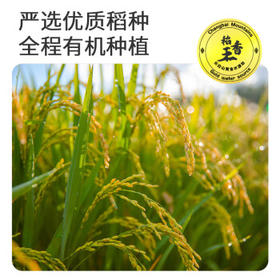 长白山有机东北大米 稻花香粥米 真空包装 有机认证 5斤 当季新米上市 /粮油调味 /米 /稻花香米