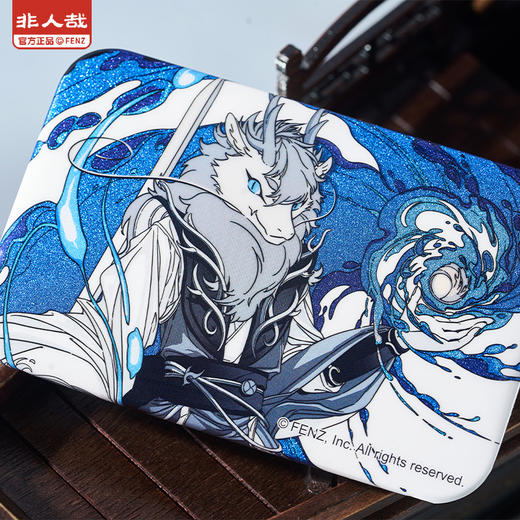 《非人哉官方店》仙山琼阁系列马口铁徽章盲盒原创双闪反光吧唧胸针 商品图3