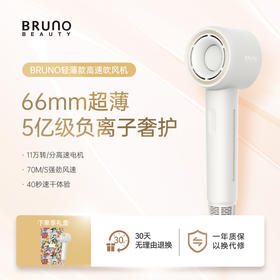 【CFJ01】BRUNO吹风机负离子护发大风力静音速干高速家用电吹风机吹风筒RJ085