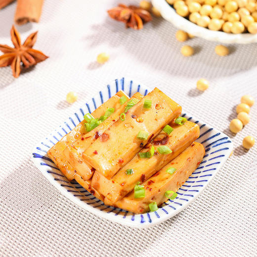 休闲豆干零食-集味郎手磨豆干散装零食/劲道弹牙 商品图4