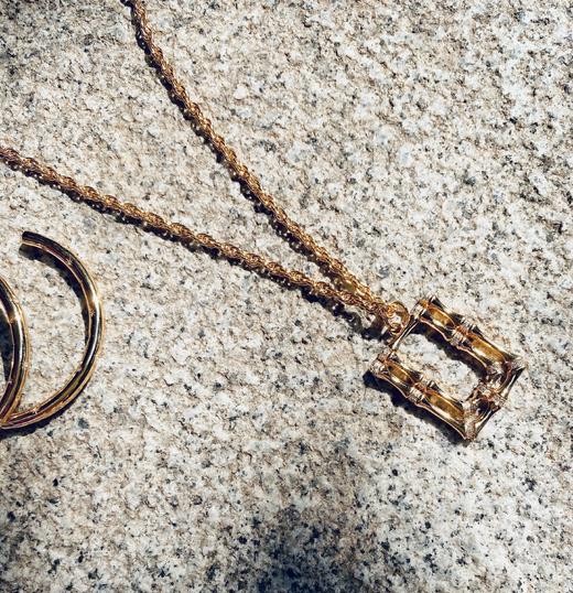 LHWINDSOR 竹节毛衣链长链欧美ins项链 商品图4