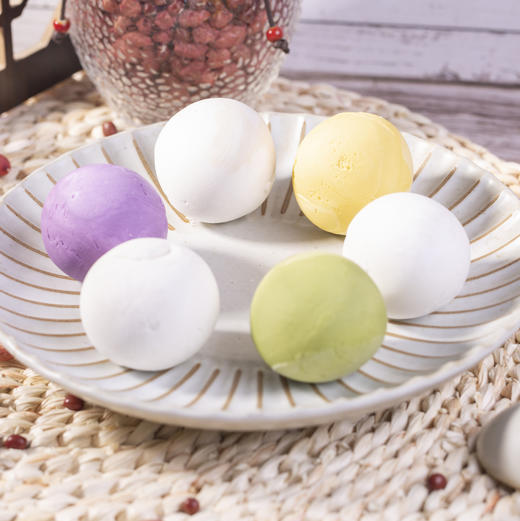 妙维根大汤圆｜300g/袋（6只） 荠菜/笋干/豆沙/黑芝麻/花生味 咸口甜口 元宵主食 锦食素年 商品图7