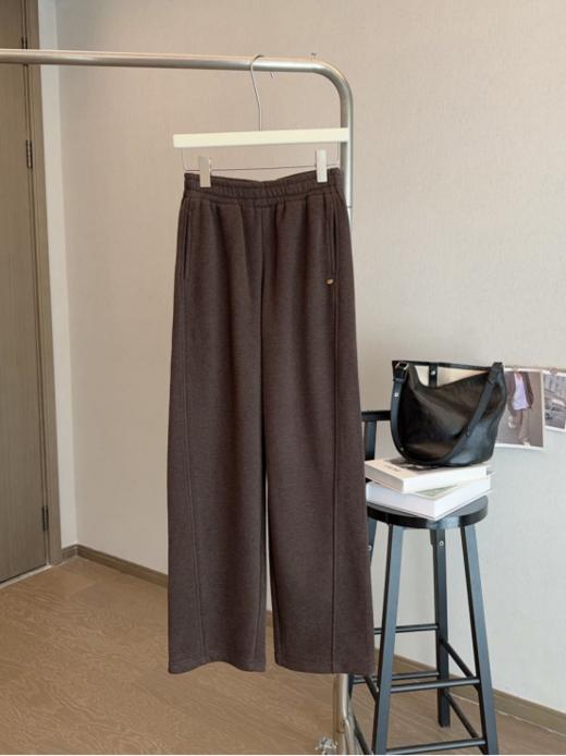 🎉冬日奢感限定‼️天生的贵价感太戳我🧘，垂感天花板‼️💕 【仟梓赫 奥粒绒加绒羊毛弯刀裤👏】⚠️客供含羊毛的毛呢面料手感厚实软糯  商品图6