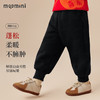 【保暖北极绒】【MQDmini】【90-140】男童冬款裤子加绒加厚红色保暖长裤 商品缩略图7