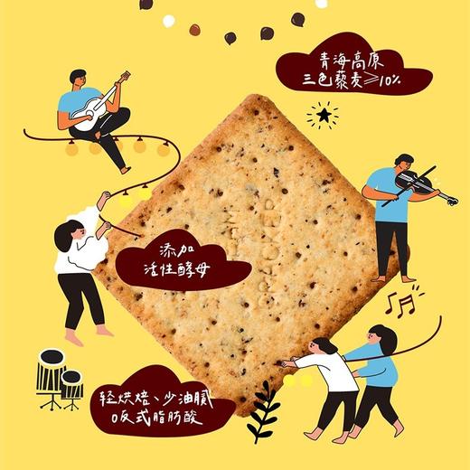 中粮时怡三色藜麦奶盐梳打饼干100g 商品图2