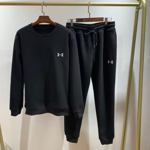 冬季刚需男女同款加绒套装圆领卫衣➕休闲卫裤 商品图8
