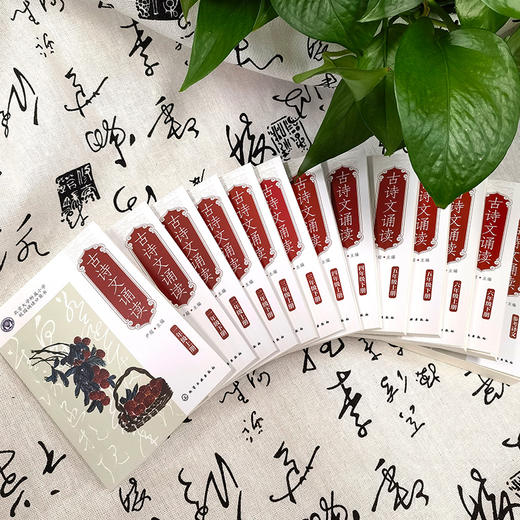 《古诗文诵读》口袋书 全12册 每册约30篇古诗文  大字带注音 可读可听 小身材大容量 商品图2