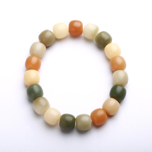 【敦煌色·菩提单圈手串】敦煌福泽渐变菩提子手串风化菩提绕指楼手持文玩 商品图5