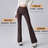 跃牌【禅语梵心】美式辣妹加绒蜜桃提臀健身裤云感弹力喇叭裤 CK3039 商品缩略图2