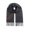 GUCCI 深灰色中性围巾 570603-3G200-1466 商品缩略图0
