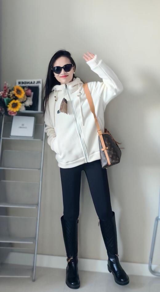 加厚摇粒绒小北男女同款卫衣外套 商品图12