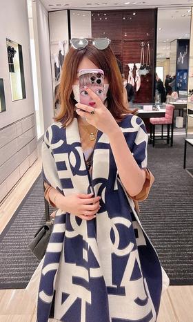 香奶奶双层色织围巾（TL）