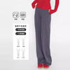 跃牌【禅语梵心】高腰加绒收腹运动宽松直筒长裤女CK3068 商品缩略图0