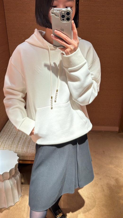 驴家 珍珠吊坠连帽卫衣（JN） 商品图3