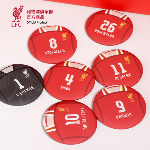 【官方正版】利物浦俱乐部｜球衣加厚马口吧唧铁徽章纪念球迷 商品图4