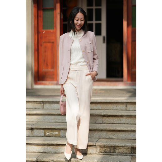 乔万尼绵羊毛小香风外套精致EM4B579 商品图3