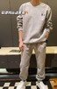 冬季刚需男女同款加绒套装圆领卫衣➕休闲卫裤 商品缩略图0