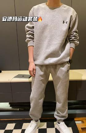 冬季刚需男女同款加绒套装圆领卫衣➕休闲卫裤