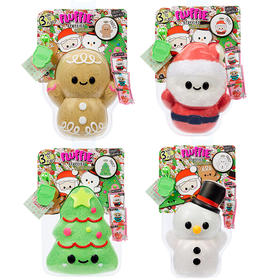 Fluffie芙拉菲 解压毛绒小号圣诞节系列