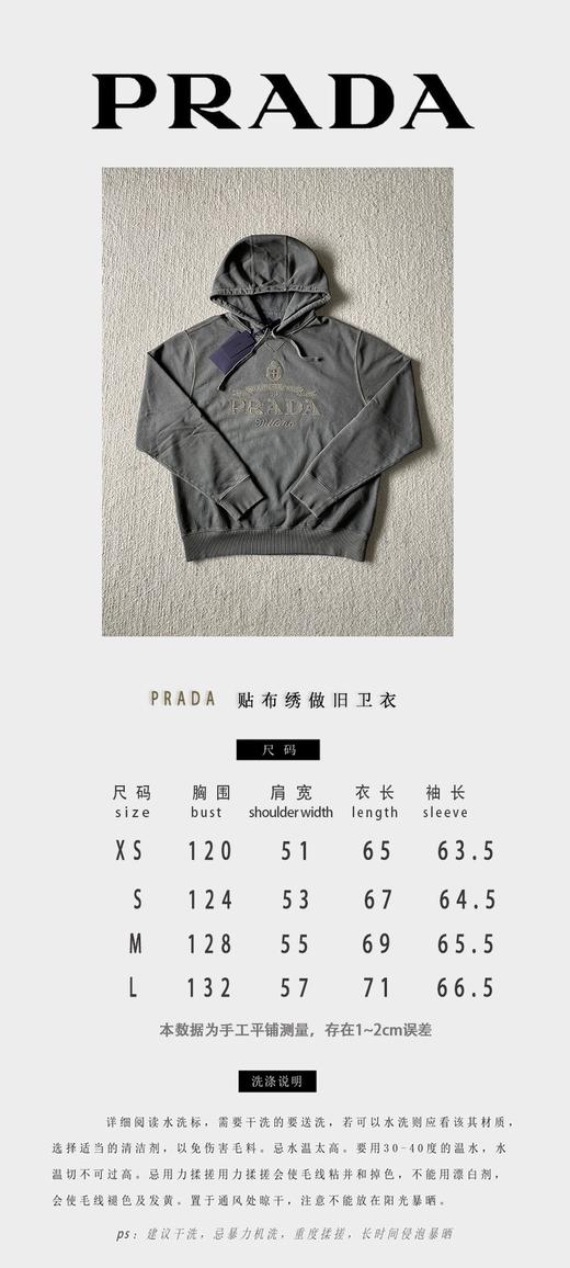 P家 贴布绣炒色连帽卫衣（JN） 商品图4