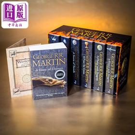 【中商原版】冰与火之歌英国版7本盒装1-5 英文原版 A Song Of Ice And Fire George RR Martin