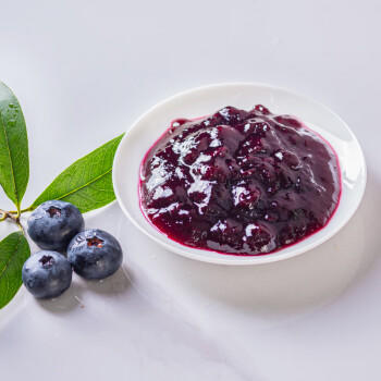 百利蓝莓果酱0脂肪果肉含量≥50% 吐司面包涂抹酱蛋糕酱料150g /粮油调味 /调味品 /西式酱料 商品图3