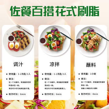 食光好忙白灼汁200ml瓶装 白灼蔬菜清蒸海鲜酱油 百搭油醋汁轻食好伴侣 /粮油调味 /调味品 /西式酱料 商品图8