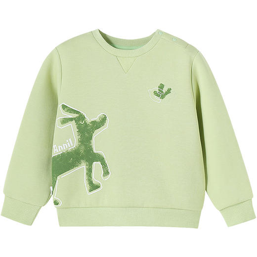 男童圆领长袖卫衣春季新款安奈儿童装实体店同款XB511534 商品图6