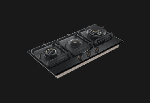 卡萨帝三头燃气灶 五环匀热 5.2kW猛火爆炒 精准定时 商品图2