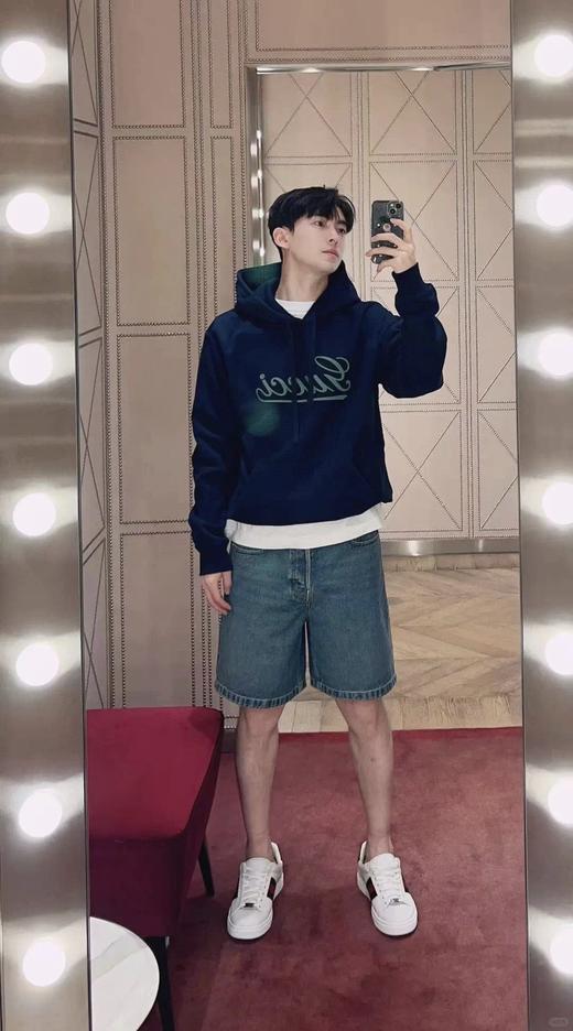 G家 薄荷刺绣连帽卫衣（JN） 商品图1