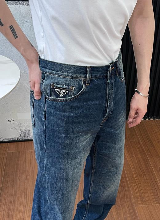 P家 新款洗水蓝色牛仔棉质牛仔裤（JN） 商品图1