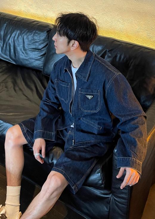 P家 轻盈牛仔风衣外套（JN） 商品图2