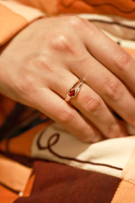玛格丽特红宝石戒指 商品图6