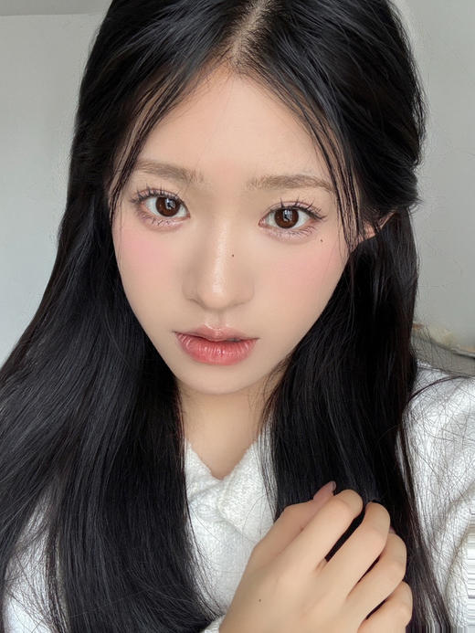 半年抛 Hanawink Baby棕 14.0 自然细边 着色12.9 商品图1