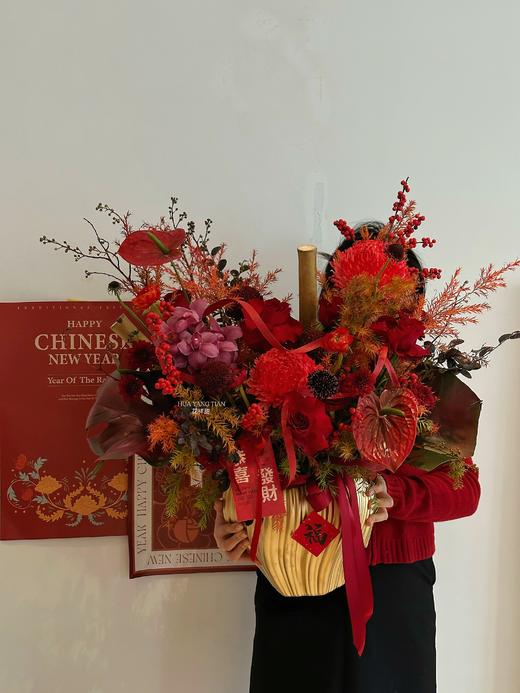 福运满堂 · 陶瓷盆花 商品图2