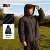森马羽绒服男中长款冬新款防雨防污防油防风宽松连帽外套百搭 商品缩略图2