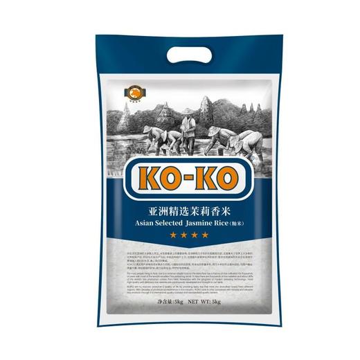 口口牌亚洲精选茉莉香米5kg/袋 商品图1