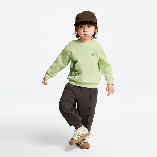 男童圆领长袖卫衣春季新款安奈儿童装实体店同款XB511534 商品图5