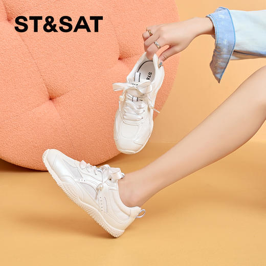 星期六休闲百搭网纱透气运动鞋SSC1112B39 商品图2