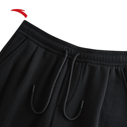 安踏（ANTA）休闲运动长裤 女2024冬季新款加绒保暖宽松直筒卫裤子162448304 商品图6