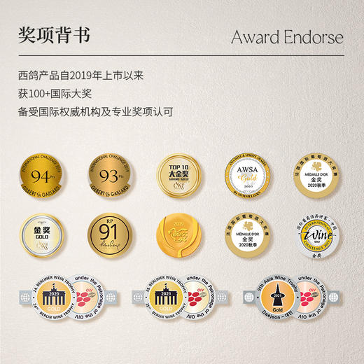 西鸽N50干红葡萄酒 （熊猫定制款） 商品图8