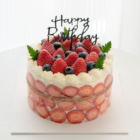 草莓蛋糕  莓满幸福 乳脂奶油